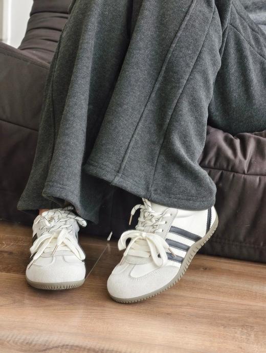 ELLE新软弹内增高复古三条杠软底德训鞋 商品图7