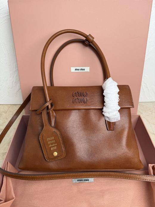 缪缪 solitaire新款小牛皮手袋 商品图2