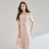 「高货sh」全新升级【铂金会员321/天猫429/差价108】(21902)洛诗琳法式小香风钉珠领连衣裙2026春夏新款收腰显瘦裙子 商品缩略图2