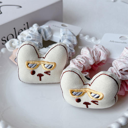 ZY眼睛狗狗对圈对装发圈-纪念日百货门店同款169261097 商品图0