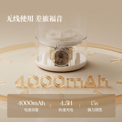 OIDIRE（偶点）便携式洗衣机 内衣洗衣机 内裤洗衣机洗袜子专用洗衣机迷你洗衣机小型洗袜子机神器洗衣杯智能 智能款【双桶切换不串染】 商品图4