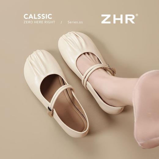 ZHR则则法式优雅平底玛丽珍鞋女2026新款洋气轻便爆款超软公主鞋 商品图7