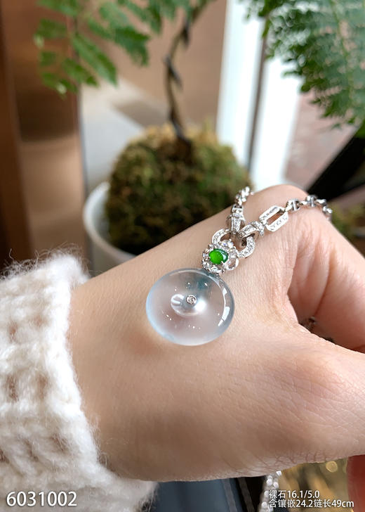 6031002，平安扣吊坠。具体价格微信咨询 商品图1