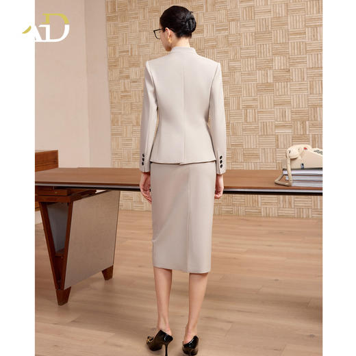 AD高端精致西装套装女春季2026新款爆款高级感正式场合两件套裙子 商品图4