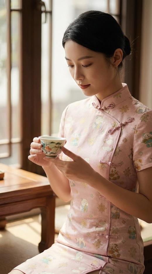 LIN XN 小A国风旗袍 商品图0