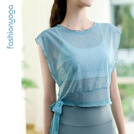 F15377优雅贝壳蕾丝外搭 商品图7