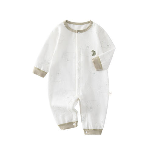 婴儿连体衣春夏装初生儿柔软透气衣服夏季空调服男女宝宝睡衣爬服 商品图4