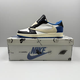 春季特惠💰430 公司级 # Travis Scott x Air Jordan 1 AJ1乔1低帮倒钩