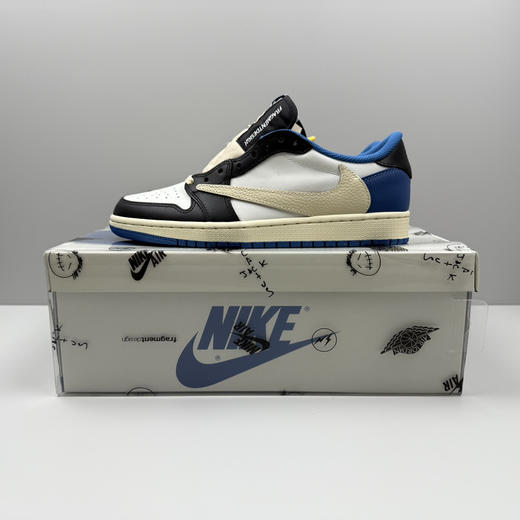 春季特惠💰430 公司级 # Travis Scott x Air Jordan 1 AJ1乔1低帮倒钩 商品图0