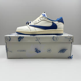 春季特惠💰430 公司级 # Travis Scott x Air Jordan 1 AJ1乔1低帮倒钩