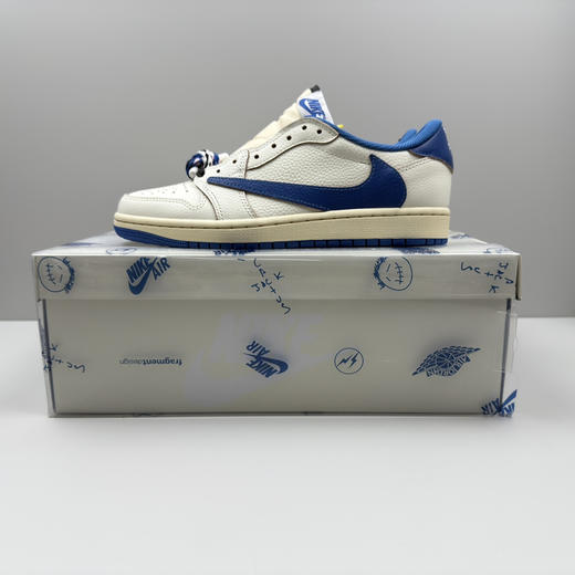 春季特惠💰430 公司级 # Travis Scott x Air Jordan 1 AJ1乔1低帮倒钩 商品图0