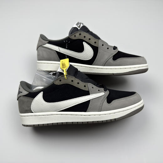 春季特惠💰430 公司级 # Travis Scott x Air Jordan 1 AJ1乔1低帮倒钩 商品图7