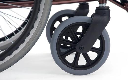 日本MIKI轮椅轻便折叠小型旅游代步车超轻便携老人轮椅 商品图5