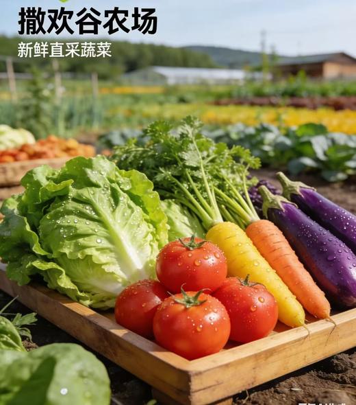 撒欢谷农场・时令新鲜蔬菜 5 斤装 商品图3