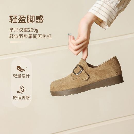 ZHR则则复古全包勃肯鞋女鞋2025新款一脚蹬袋鼠勃肯鞋两穿休闲鞋 商品图4