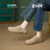 ZHR则则复古休闲勃肯鞋女秋季新款一脚蹬软底单鞋百搭懒人豆豆鞋 商品缩略图8