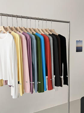 软糯 大打底衫 egg 12色 春款