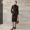 AD品牌棉羊毛西装套装女春季2026新款轻奢高级感职业装裙子两件套 商品缩略图3