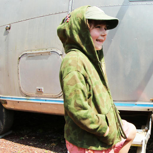 DD日本童装 DENIM DUNGAREE 26春夏企鹅 PENNIE 拉链连帽衫外套 商品图3