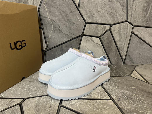 春季特惠💰350 UGG Tazz 厚底爱心民族风 舒适休闲包头拖鞋 女款 商品图8