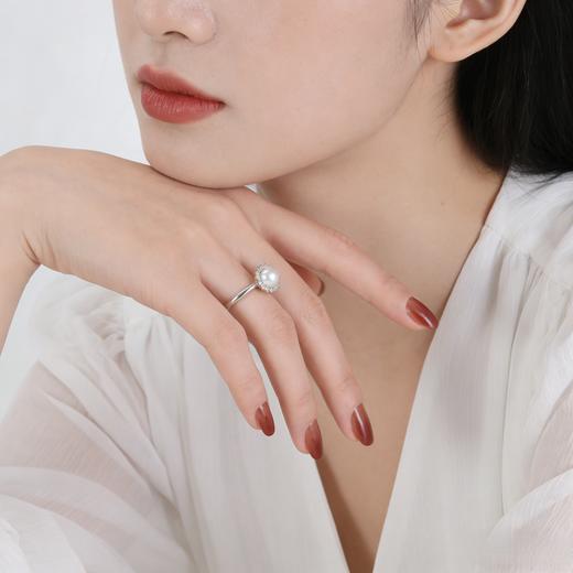 “3.8女神节 送礼佳选”AOFI 珠韵淡水珍珠系列 珍珠戒指/珍珠耳钉/珍珠项链 气质时尚 多款可选 商品图4