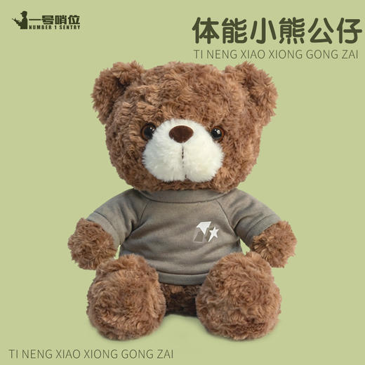 【体能小熊公仔】体能小熊公仔23cm毛绒公仔陪伴公仔送1个日富一日帆布袋y 商品图4