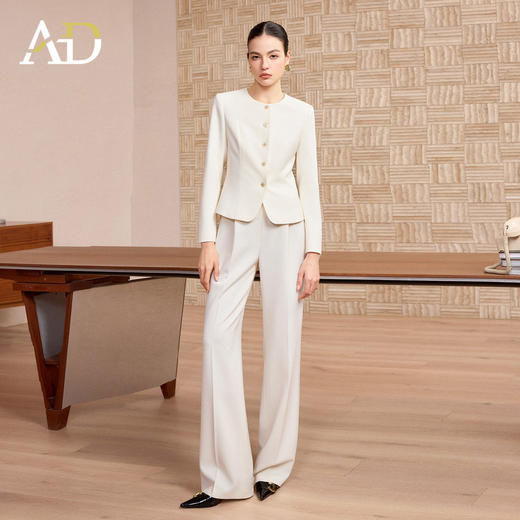 AD西装套装女春2026新款爆款高级感高知大女主绝美大方得体两件套 商品图1