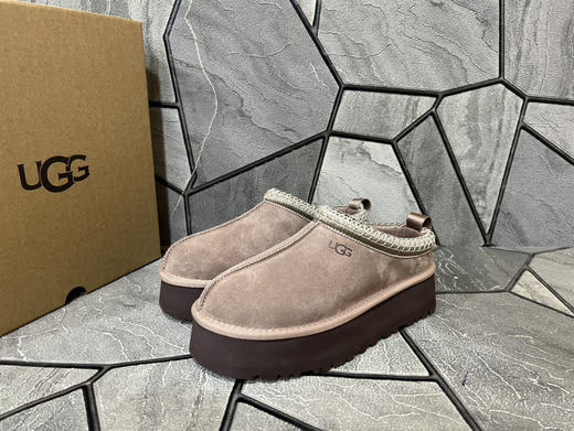 春季特惠💰350 UGG Tazz 厚底民族风 舒适休闲包头拖鞋 女款 商品图8