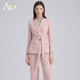 AD高端精致羊毛西装套装女春季2026新款高级感超火减龄穿搭一整套