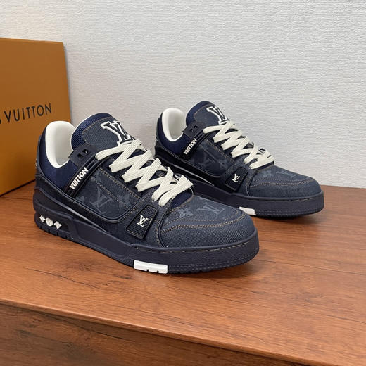 驴家 Trainer 运动鞋 印花丹宁布 商品图3