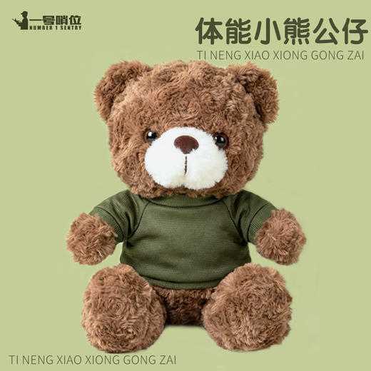 【体能小熊公仔】体能小熊公仔23cm毛绒公仔陪伴公仔送1个日富一日帆布袋y 商品图3