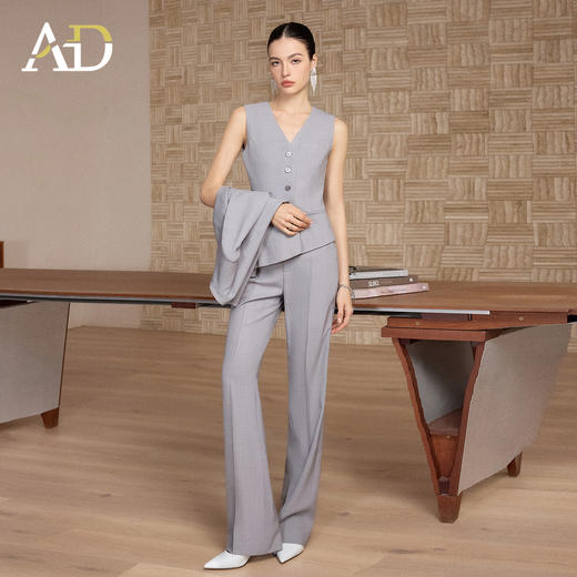 AD高端品牌老钱风西装马甲女春2026新款爆款高级感时尚气质职业装 商品图3