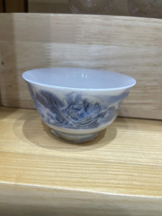 德化福裕陶瓷冰种压手主人杯 商品图0