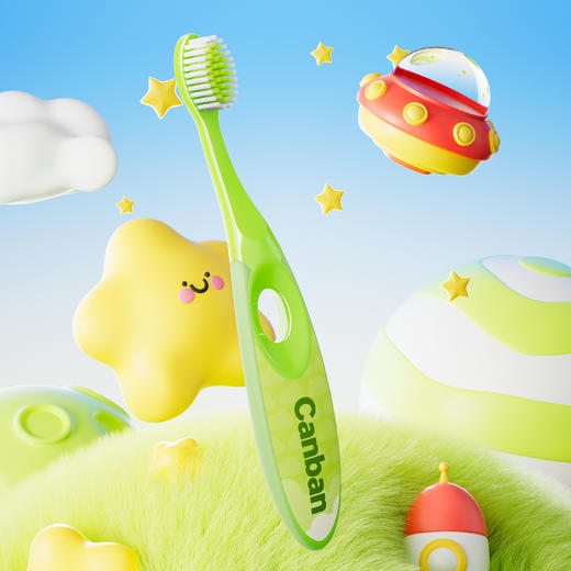 【新品上线】参半儿童密柔软毛牙刷 商品图4