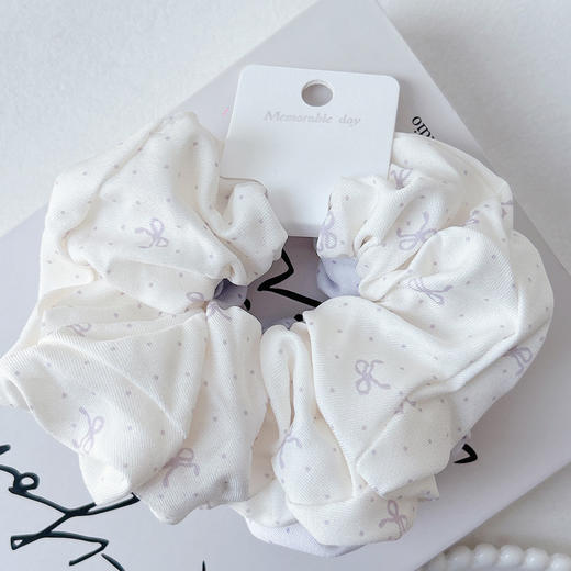 简约百搭清新双色对圈对装发圈-纪念日百货门店同款169452213 商品图4