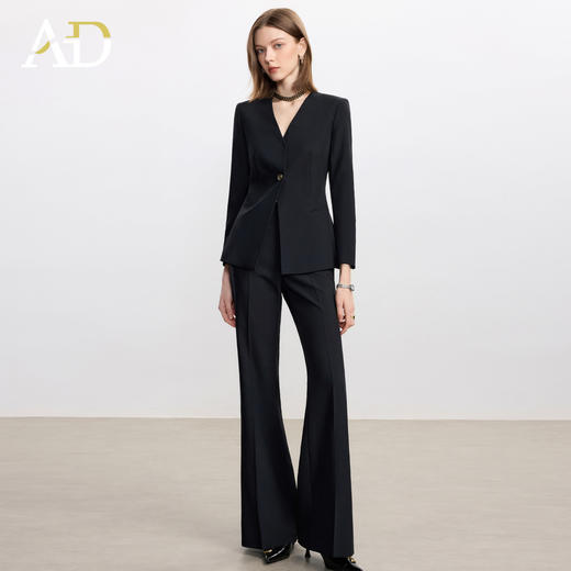 AD高端职业气质西装外套女2026新款高级感通勤西服正式场合一整套 商品图2