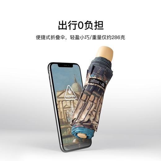 【焕新季】英国FULTON富尔顿 NG Minilite-2 UV Canaletto Venice 三折伞 WFNM2403 商品图3