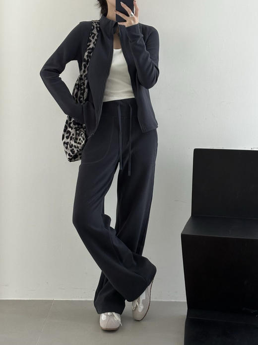 Lu小立领蛋白瑜伽式显瘦保暖套装 商品图9