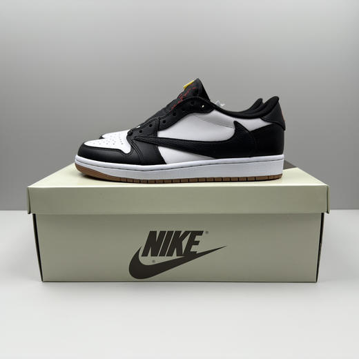 春季特惠💰430 公司级 # Travis Scott x Air Jordan 1 AJ1乔1低帮倒钩 商品图0