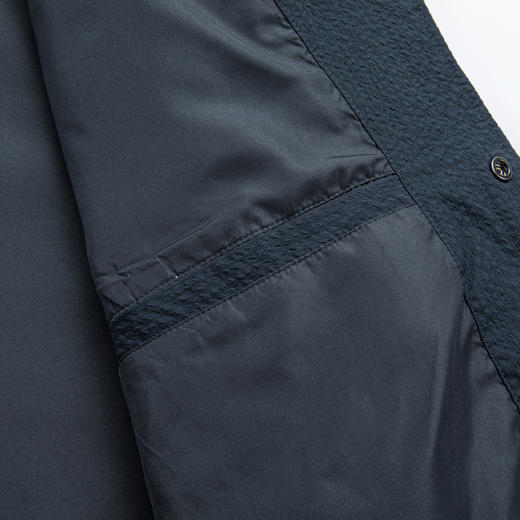 【泡泡面料】圣得西男士春季外套2026新款翻领轻商务通勤衬衫夹克 商品图12