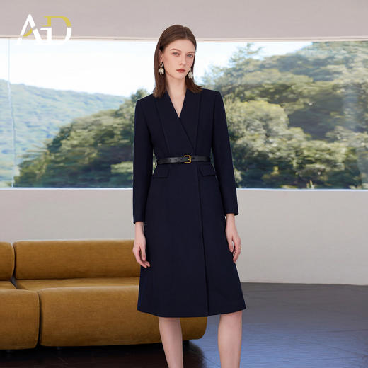 AD高端精致连衣裙女春季2026新款高级感正式场合穿搭漂亮西装裙子 商品图3