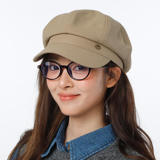 ZY净色小标八角帽鸭舌帽帽子-纪念日百货门店同款169146128 商品图3