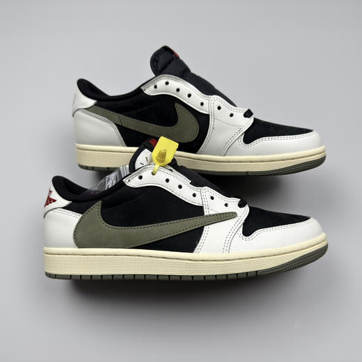春季特惠💰430 公司级 # Travis Scott x Air Jordan 1 AJ1乔1低帮倒钩 商品图7