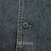THESOONG|“匠心织造”100%全棉赛络纺10盎司复古水洗牛仔外套HBNZ8363 商品缩略图7