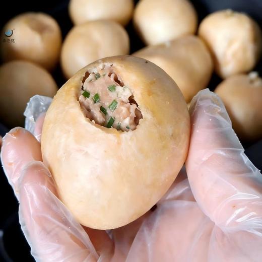 【泰渔记】刀鱼油面筋250g/袋*2袋（每袋6只，每只含刀鱼馅芯约40g） 商品图2