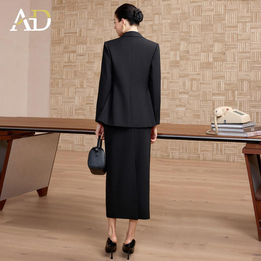 AD高级感西装套装女春2026新款正式场合职业装衬衫裙子穿搭一整套 商品图4