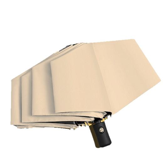 三折全自动雨伞 8骨UV黑胶防晒遮阳伞晴雨两用雨伞 商品图3