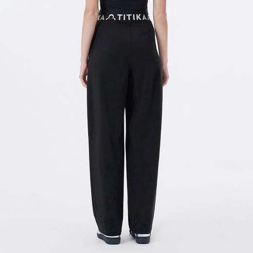 TITIKA超模弯刀裤女春秋新款中高腰宽松休闲跑步运动长裤6NP11237 商品图1