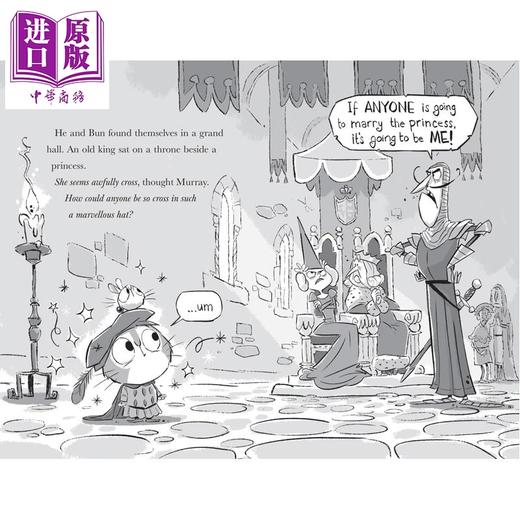 【中商原版】穆雷和布恩2 骑士穆雷 Murray and Bun 2 Murray The Knight 英文原版 儿童章节书插图小说 搞笑冒险故事 进口书 商品图2