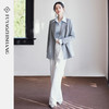 FUYAO扶摇直上 【老钱风】阔版有型条纹西装三件套女春季优雅通勤 商品缩略图2